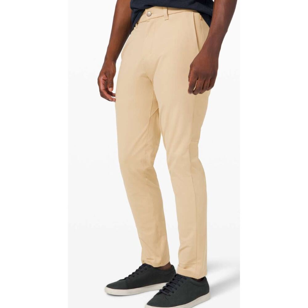 413 - LULULEMON Commission Pant Slim 32" *Warpstreme Trench in 29W